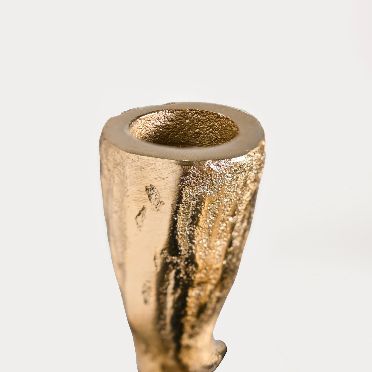Twirl Table Candle Holder Set Of 2 Gold - Image 6