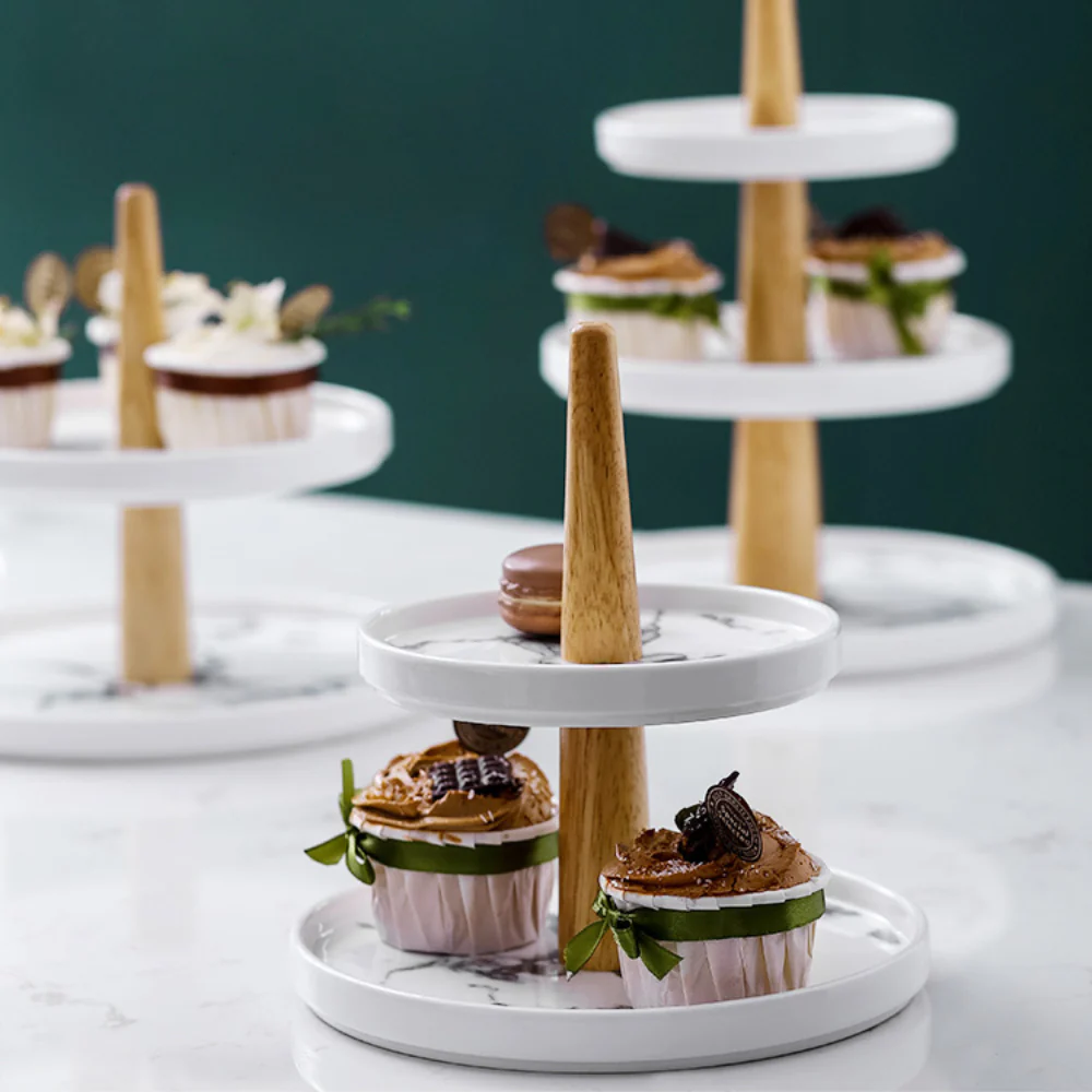 Two Tier Dessert Stand - Image 3