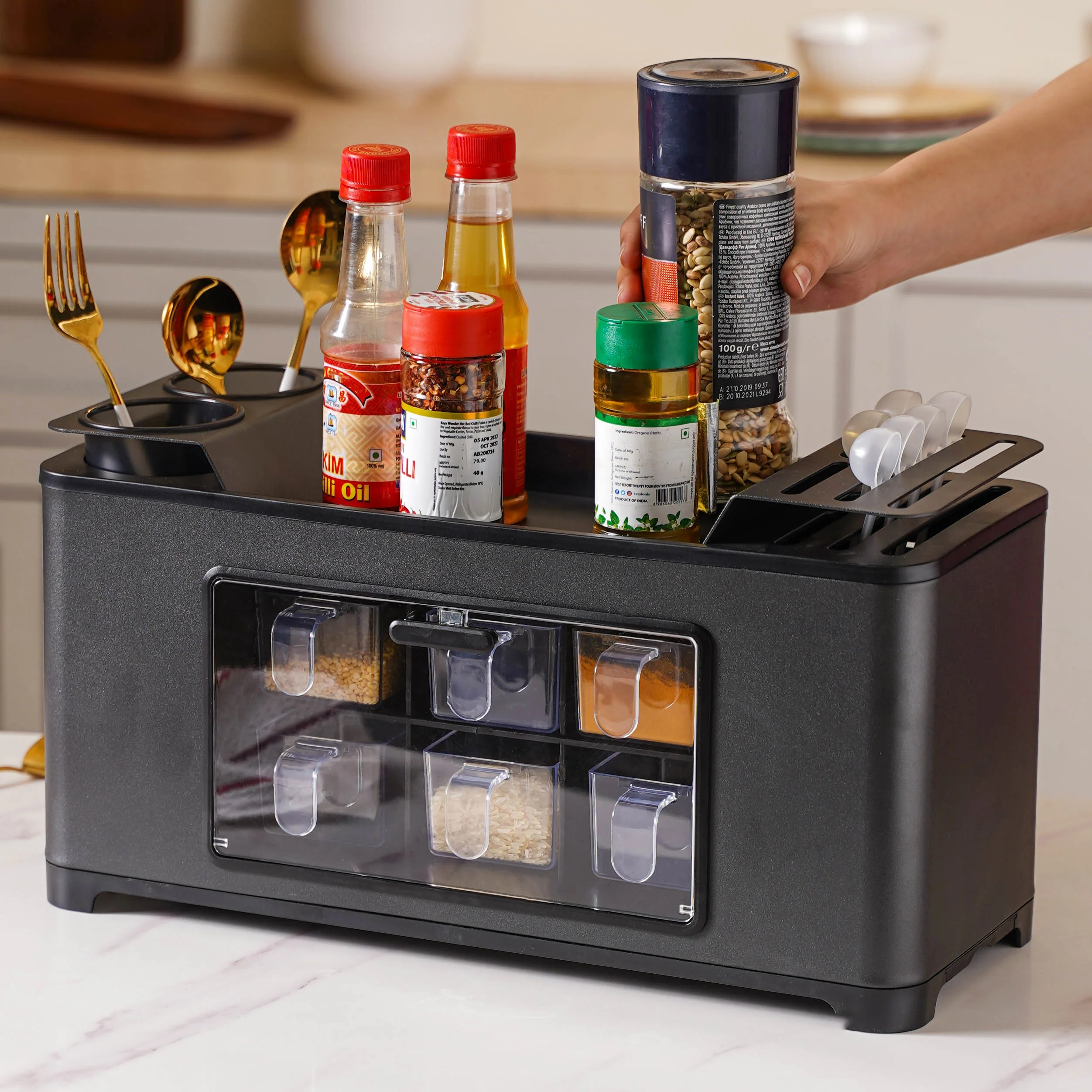 Multipurpose Storage Organiser For Kitchen - Image 19