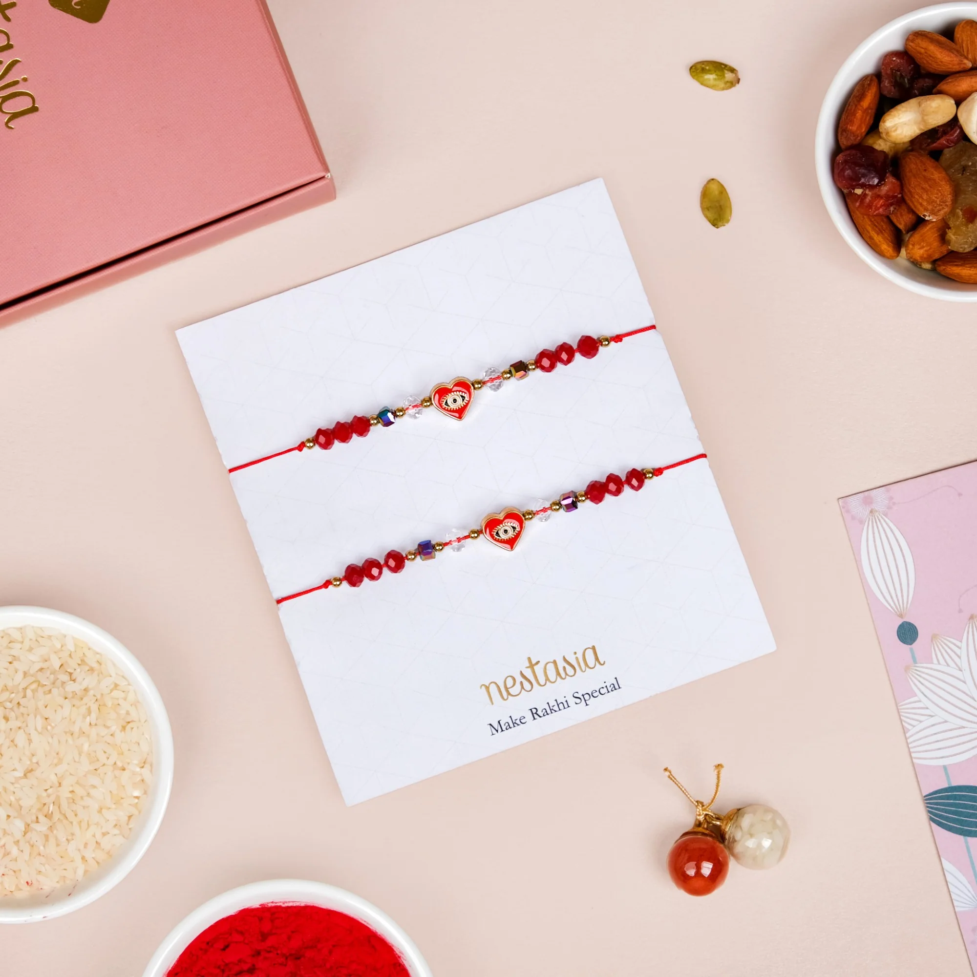 Uber Chic Fashionista Rakhi Gift Set For Sister - Image 5