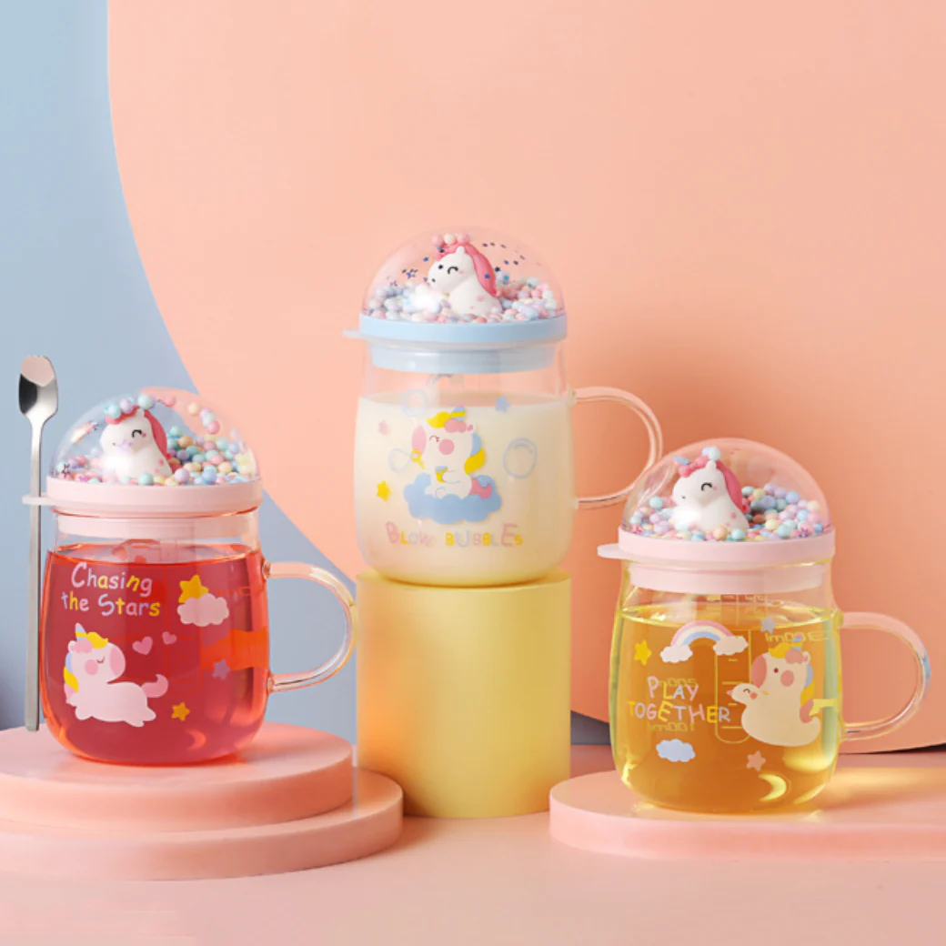 Unicorn Glass Cup - Image 5