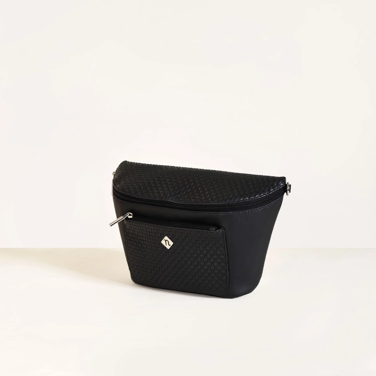 Unisex Black Crossbody Bag - Image 8