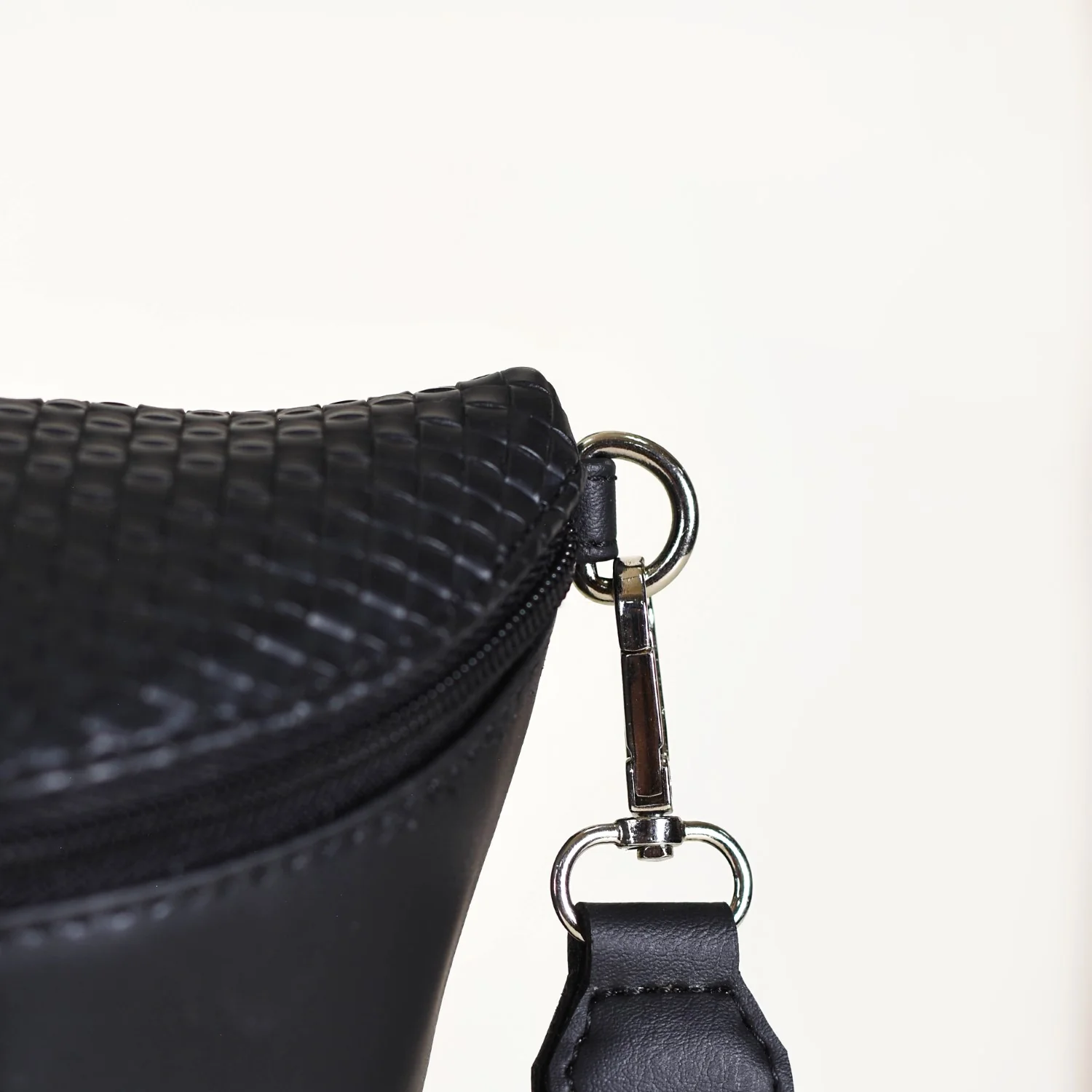Unisex Black Crossbody Bag - Image 9