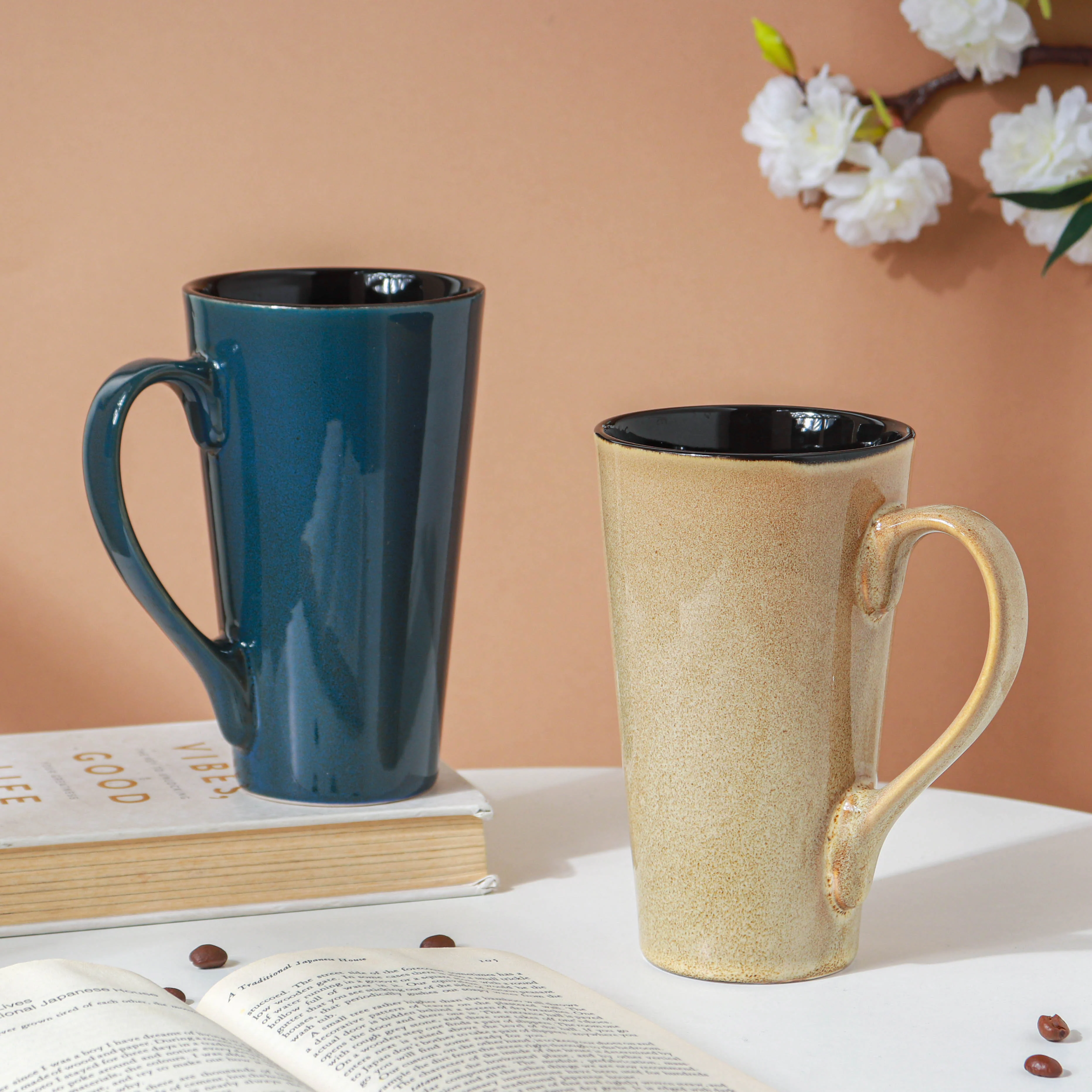 V Neck Coffee Mug - Image 3