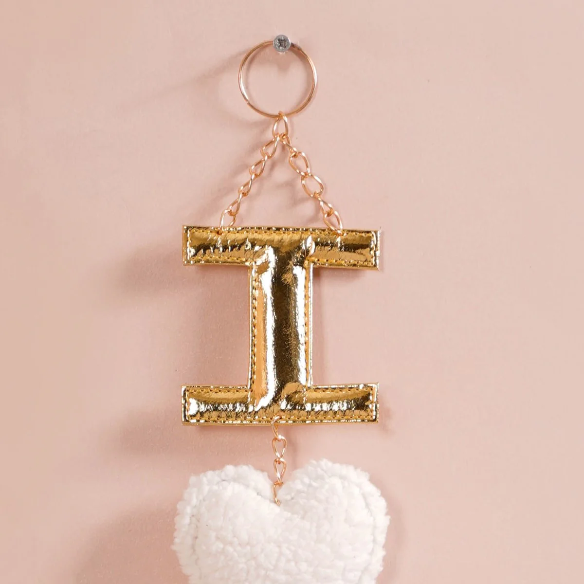Valentine Wall Hanging I Heart You White Set Of 2 14 Inch - Image 5