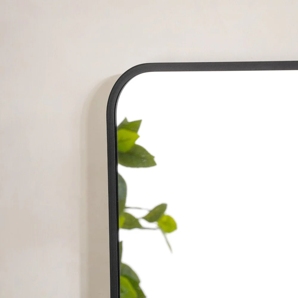 Vanity Makeup Mirror Black 20 x 16 Inches - Image 7
