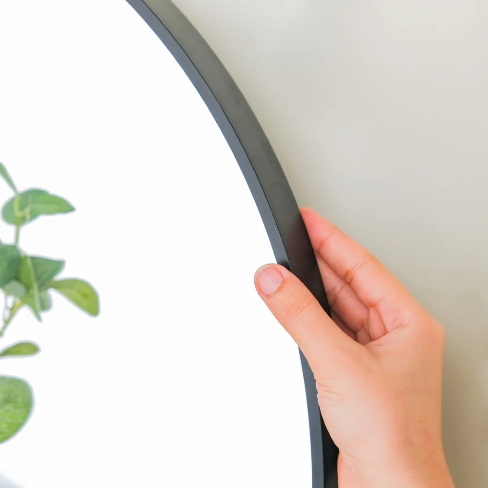 Vanity Mirror Black 15 Inch - Image 3