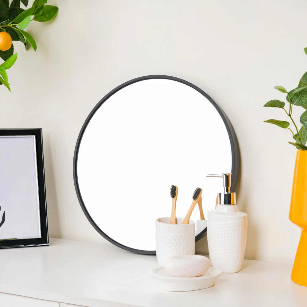 Vanity Mirror Black 15 Inch - Image 9