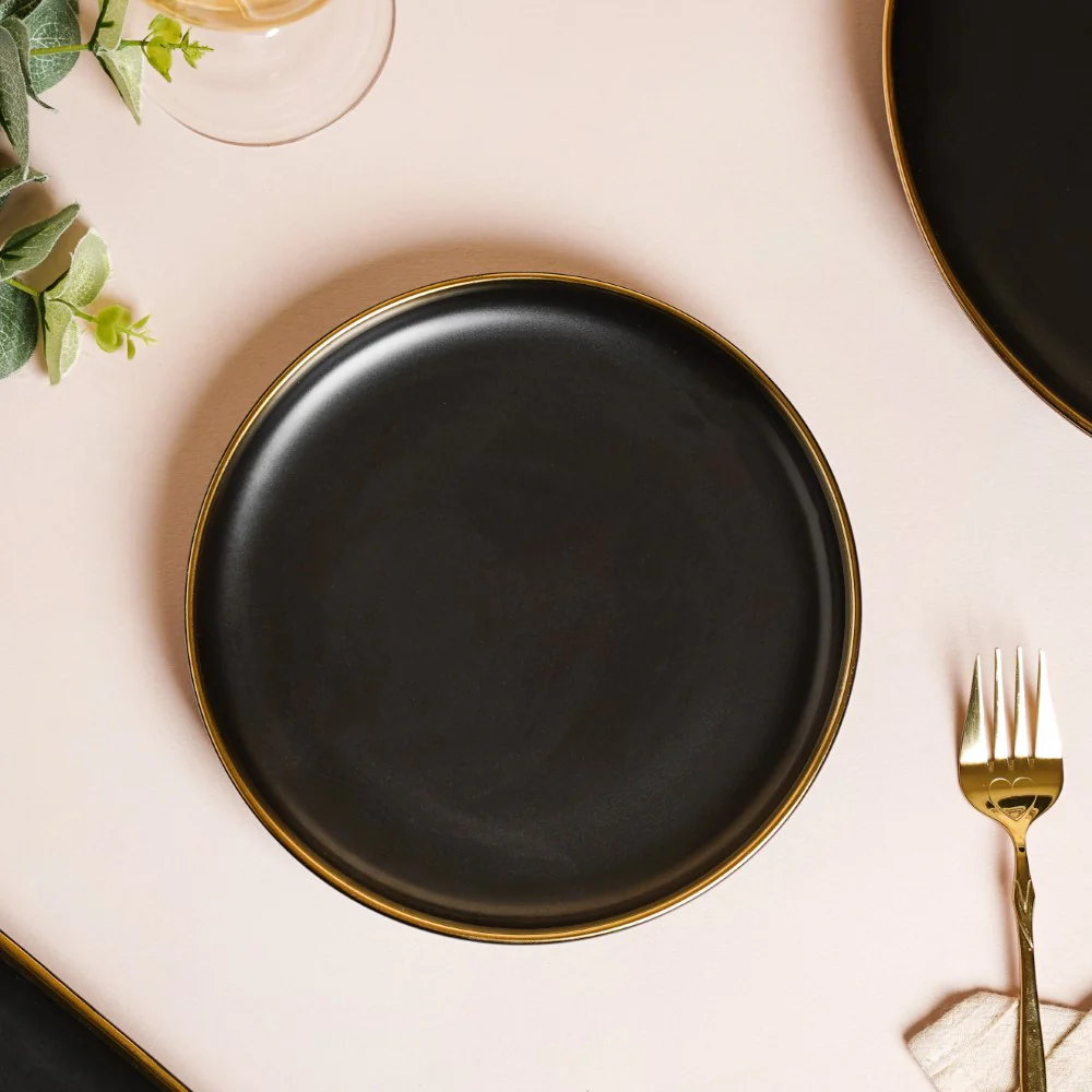 VERA Black 27 Piece Dinner Set For 6 - Image 5