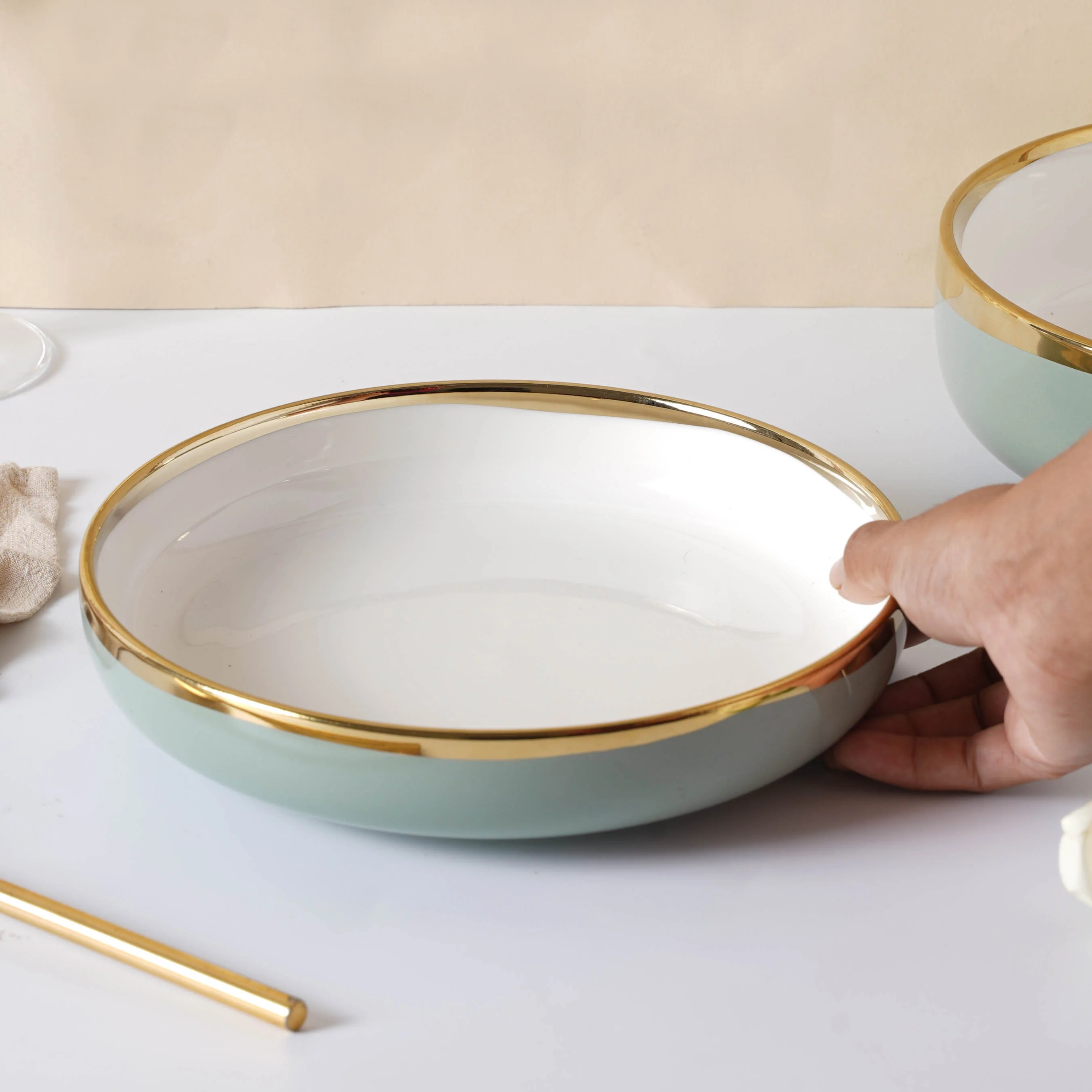 VERA Green Deep Plate - Image 3