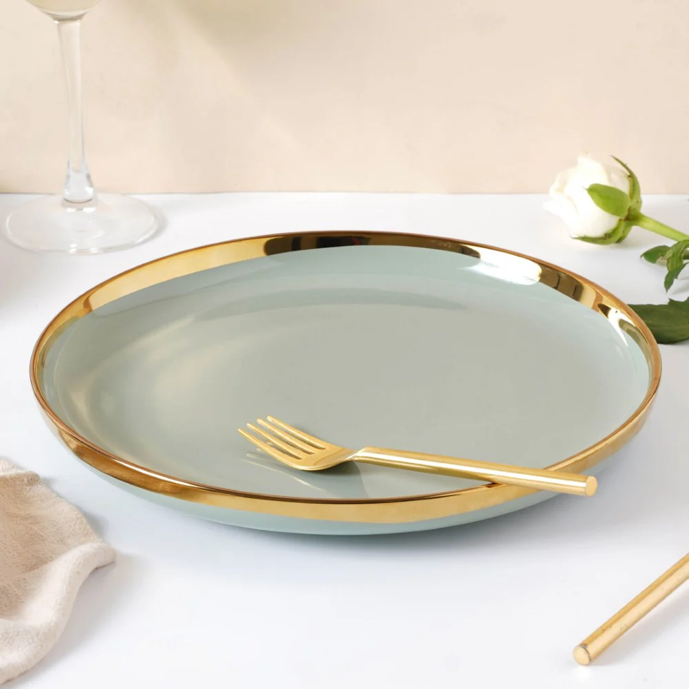 VERA Green Dinner Plate - Image 5
