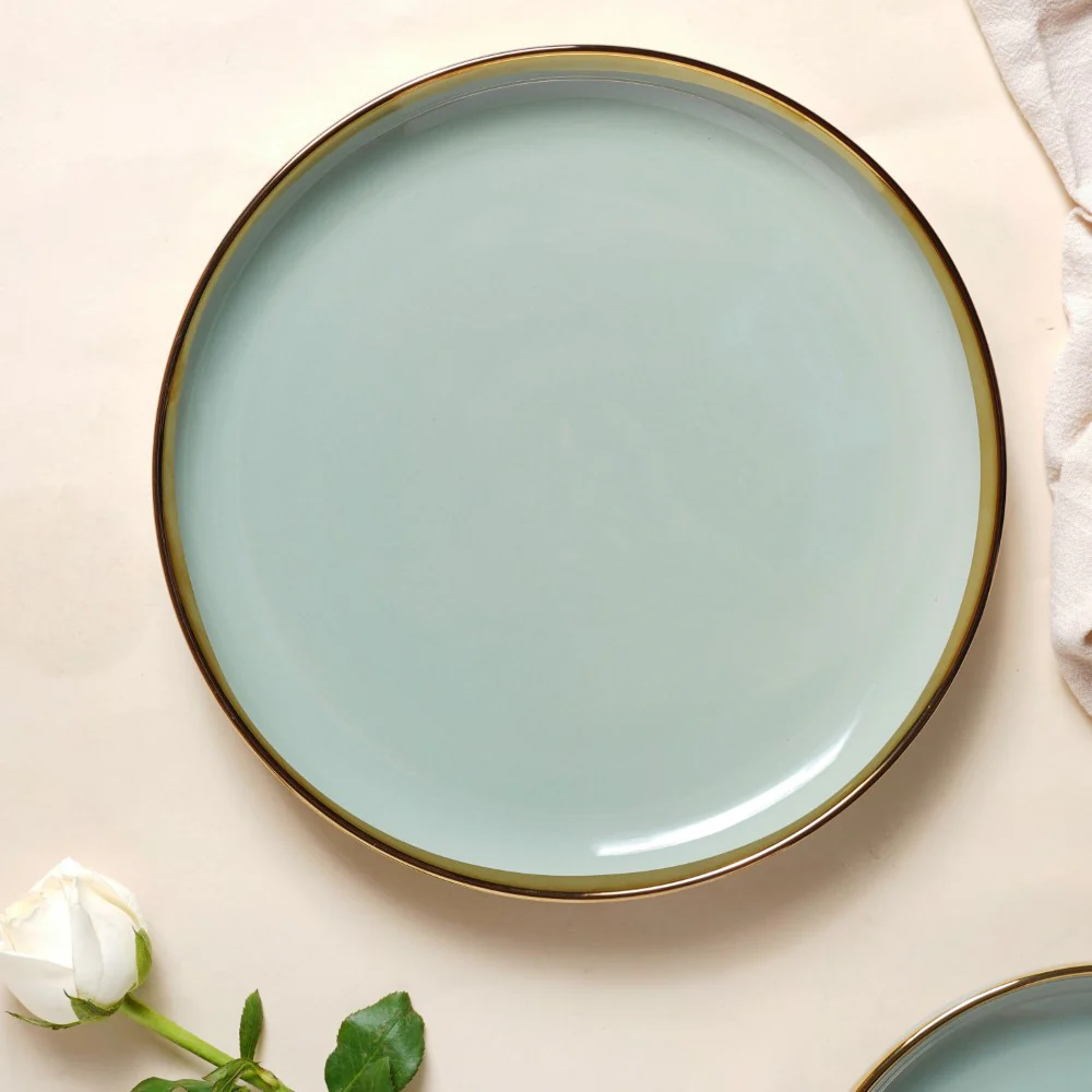 VERA Green Dinner Plate - Image 6