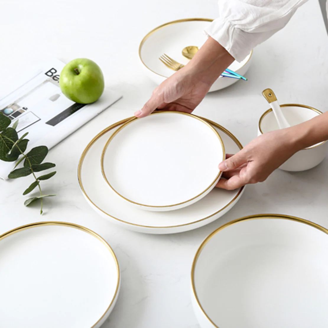 VERA White Bowls - Image 9