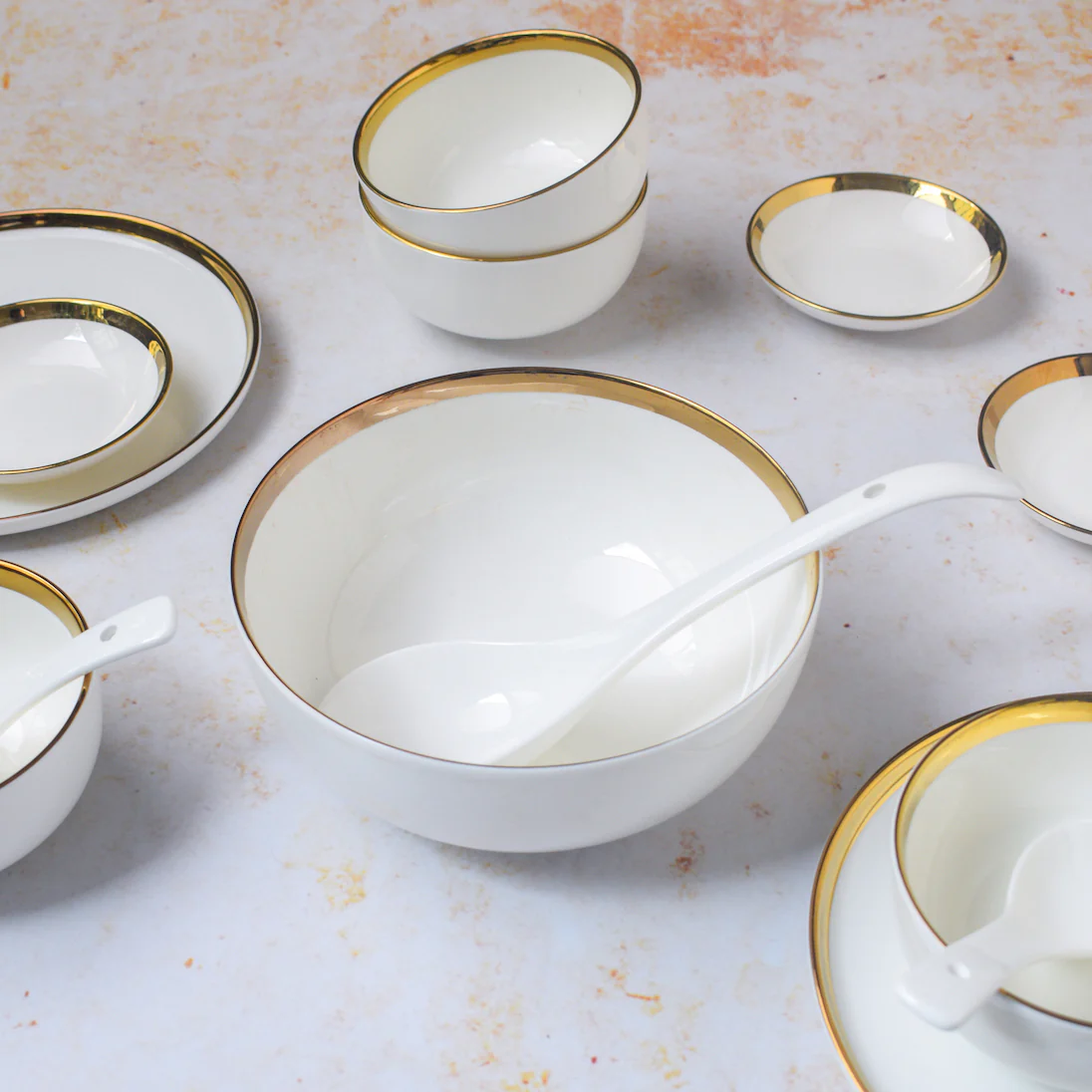 Vera White Dinnerware Set - Image 14