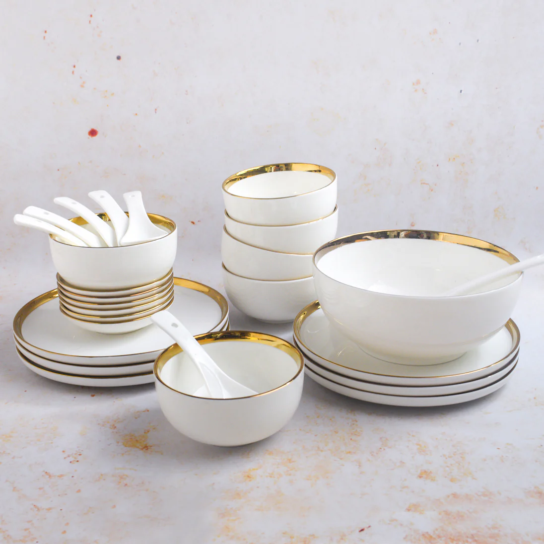 Vera White Dinnerware Set - Image 3