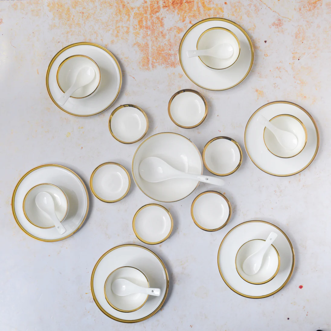 Vera White Dinnerware Set - Image 4