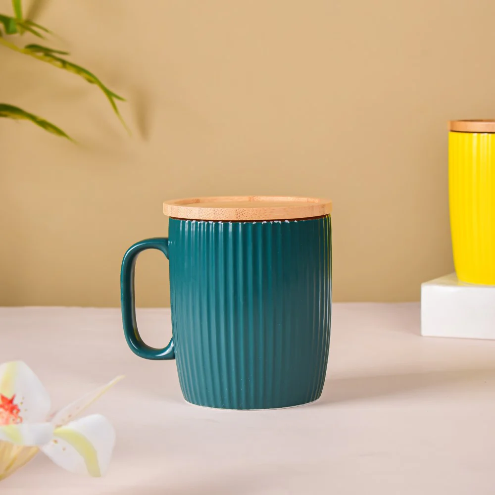 Vibrant Ceramic Mugs Gift Hamper Set Of 5 - Image 5