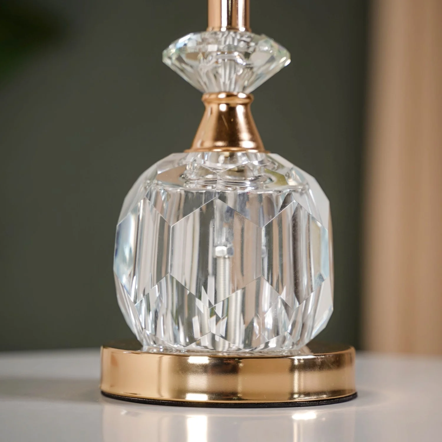 Vintage Glory Crystal LED Table Lamp - Image 7