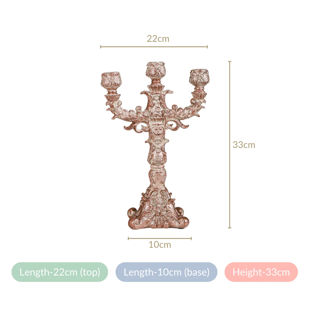 Vintage Royal Candelabra Candle Stand - Image 6