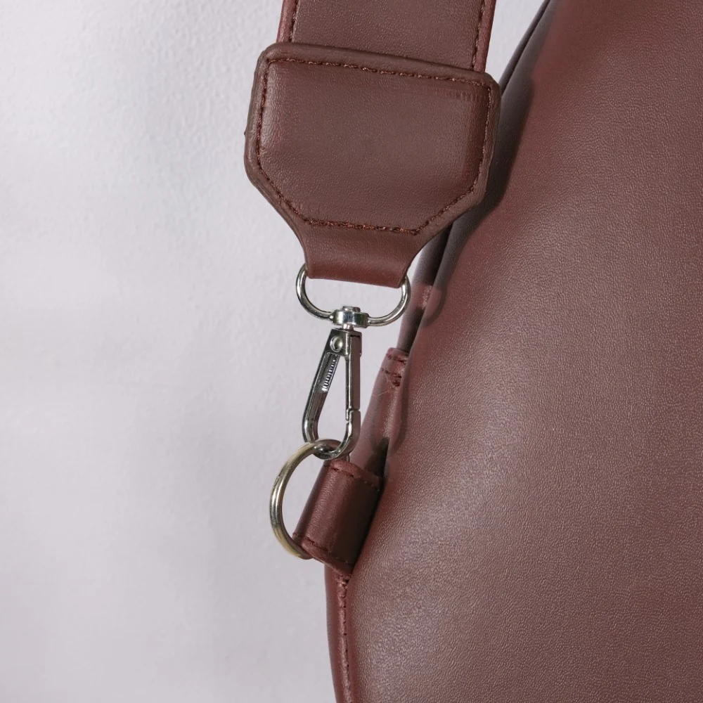 Voyager Crossbody Sling Bag Brown - Image 10