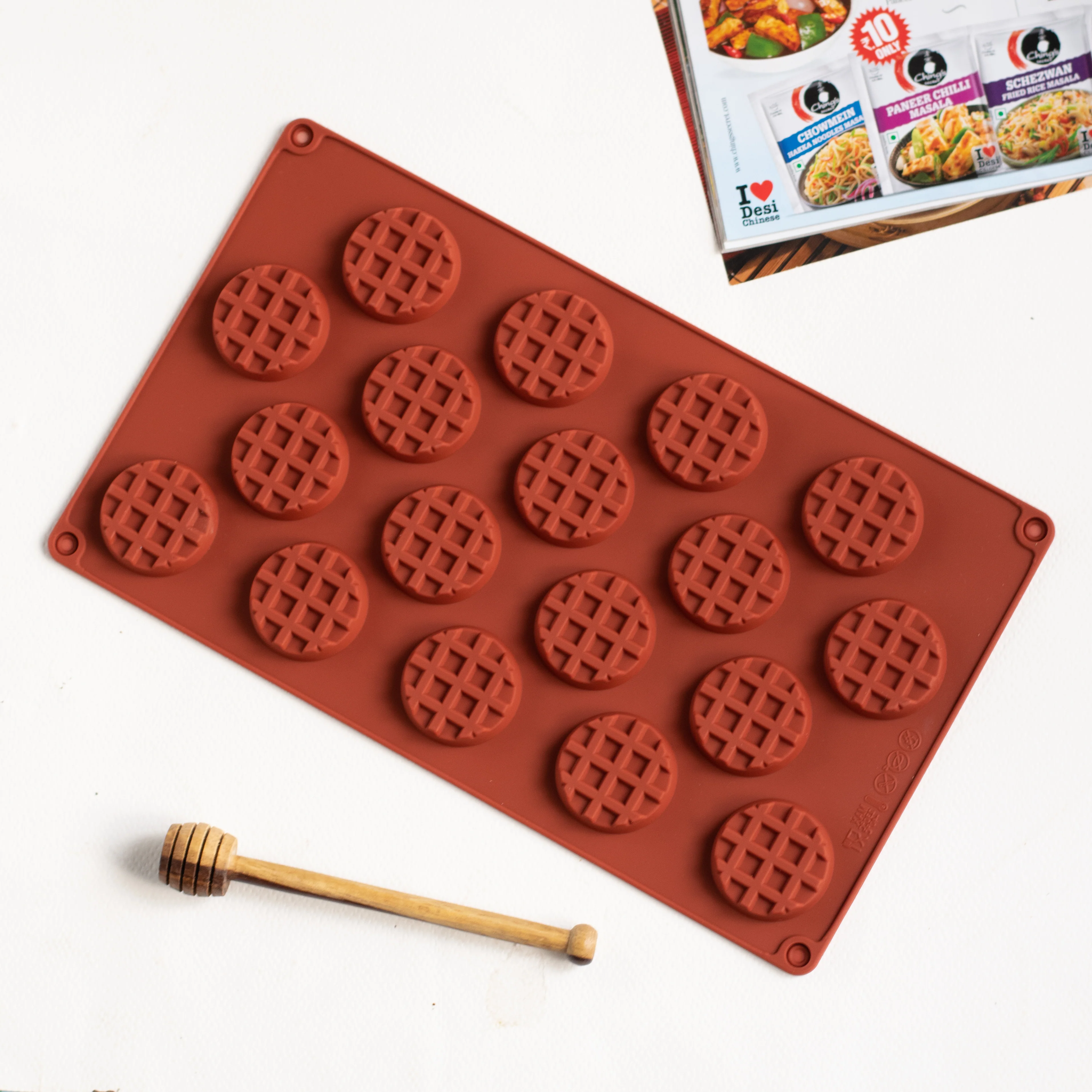 Waffle Bar Chocolate Mould