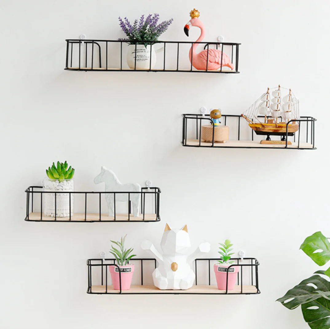Wall Bookshelf - Black - Image 2