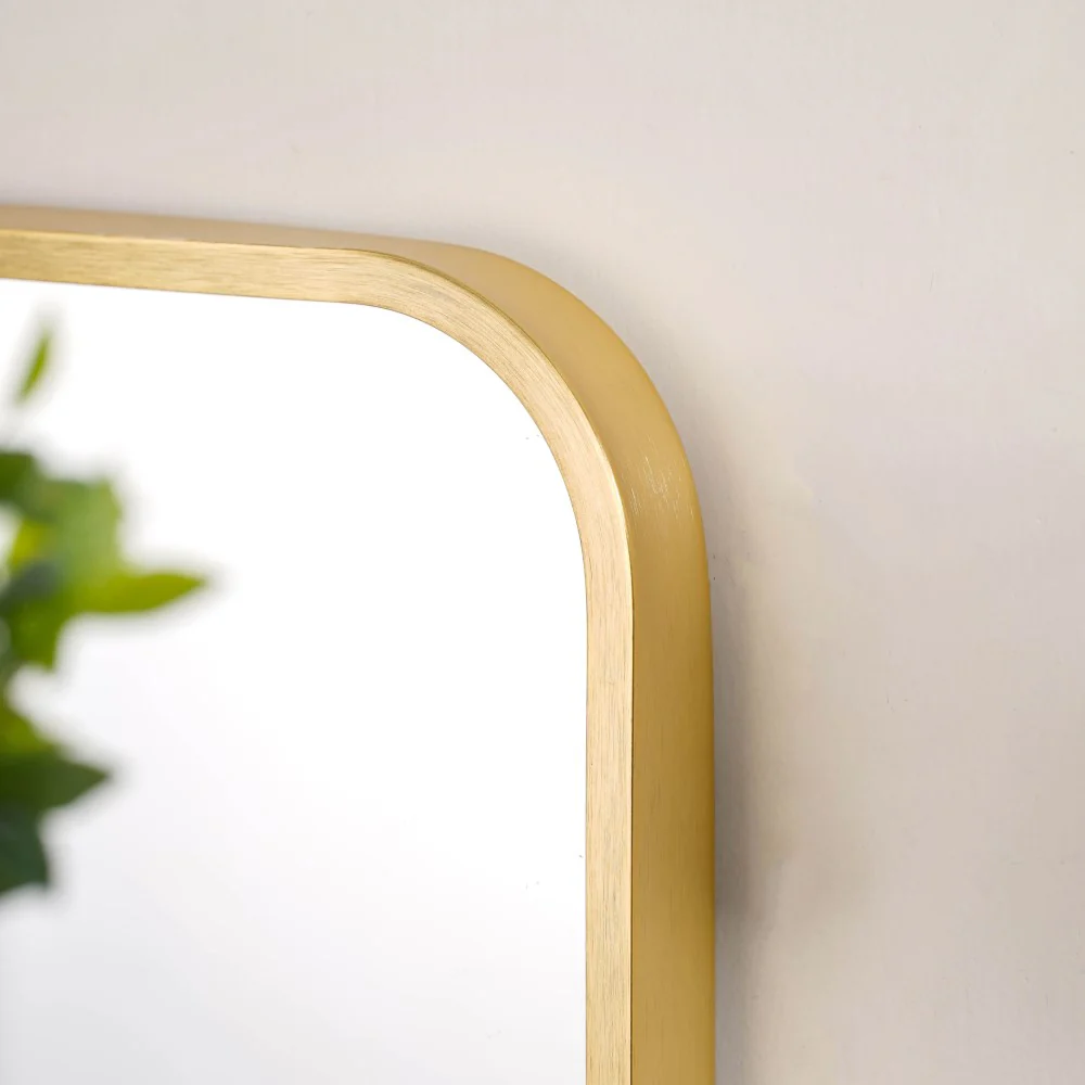 Wall Decor Mirror Gold 20 x 16 Inches - Image 4