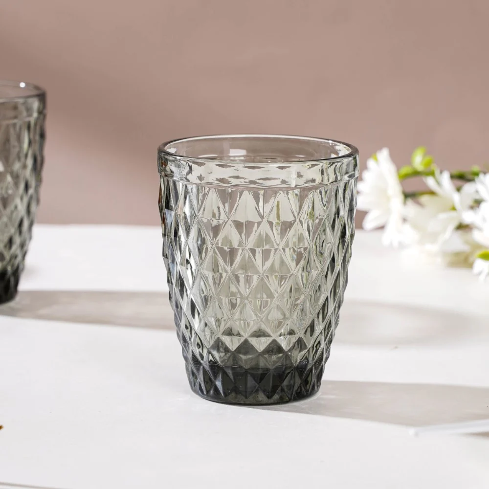 Water Glass Ash Grey Set Of 6 250 ml - Image 8