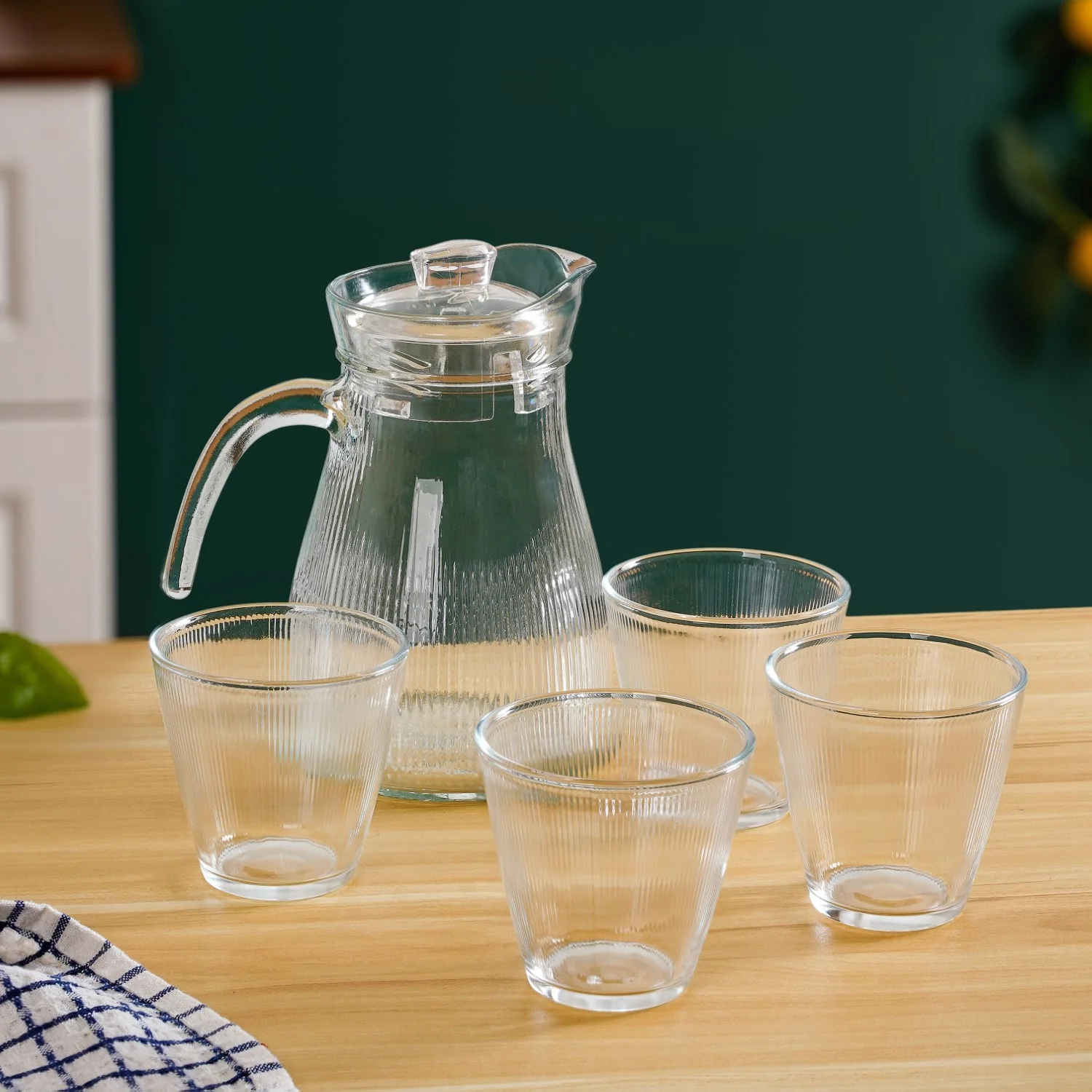 Water Jug With Tumbler Set Of 5 - Image 9