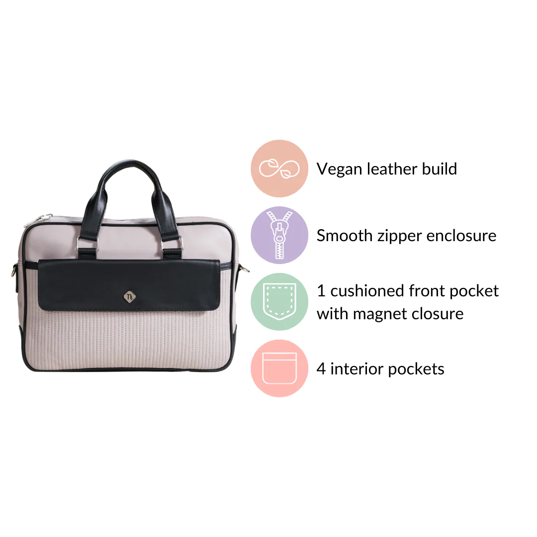 La Fusion Laptop Bag for Men and Women 14" x 10" - Image 4