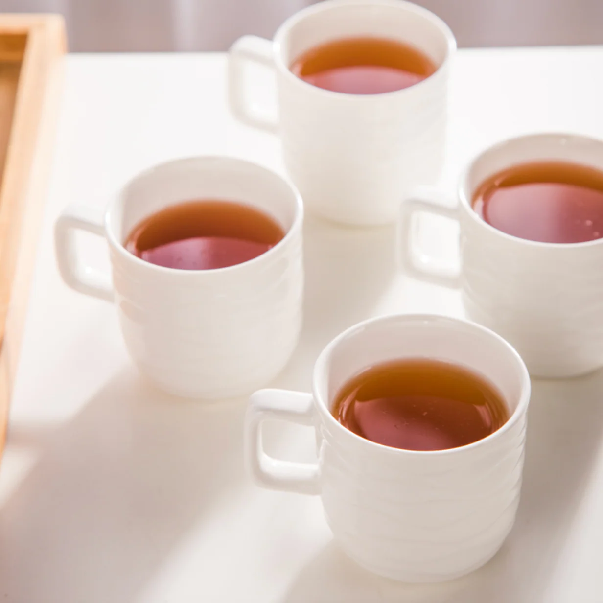 MAGNIFIQUE waves teapot and teacups set - Image 4