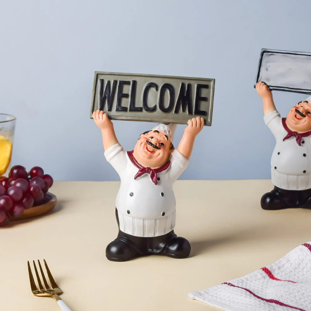 Welcome Chef Resin Decor - Image 5