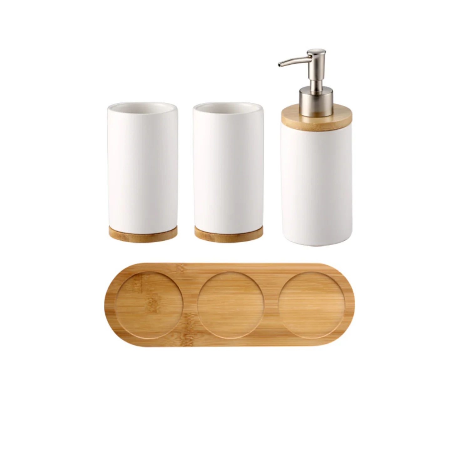White Bathroom Set - Image 2