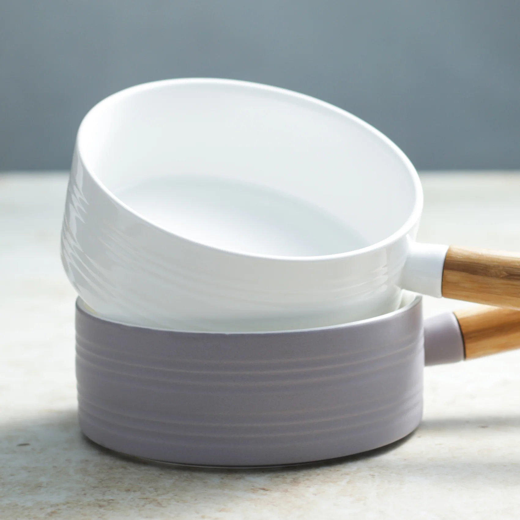 White Bowl with Handle - Image 13
