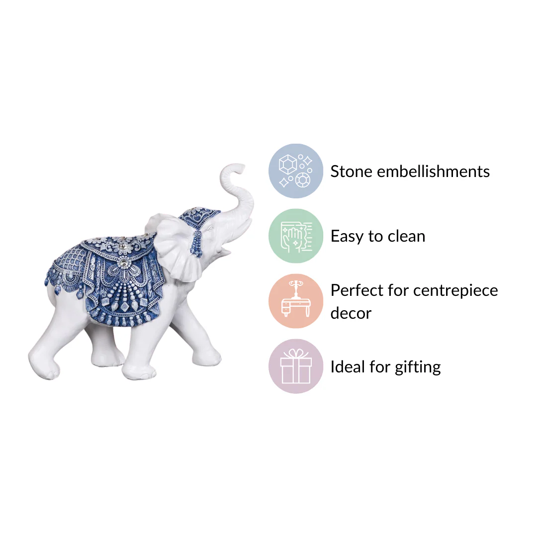 White Elephant Figurine - Image 5