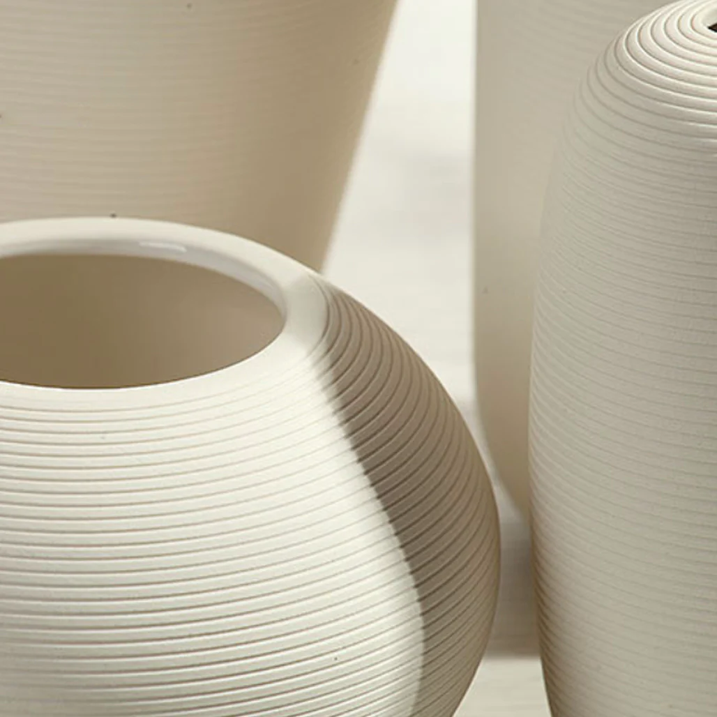 White Flower Vases - Image 13