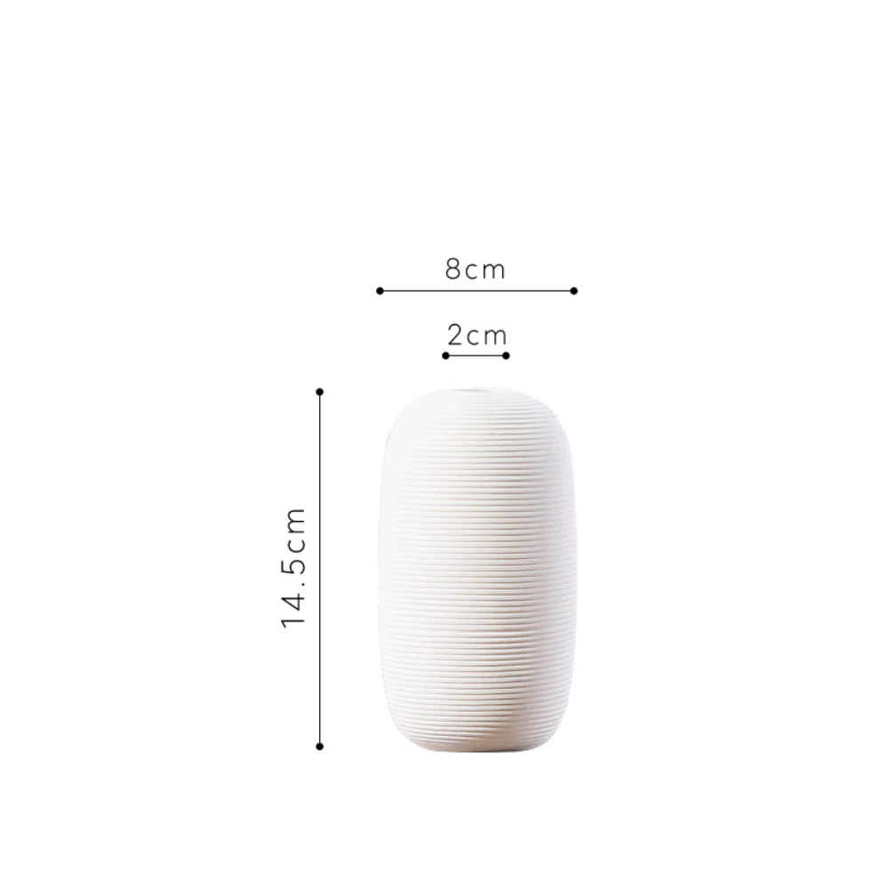 White Flower Vases - Image 14