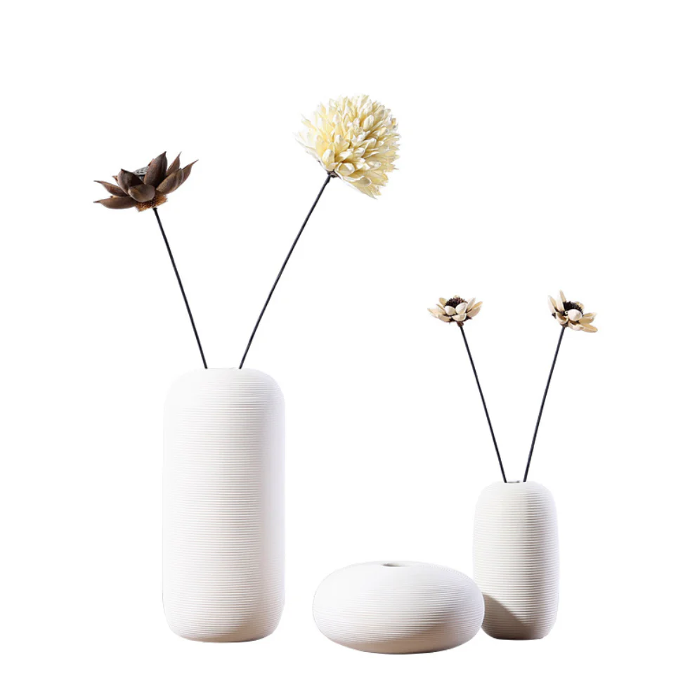 White Flower Vases - Image 20