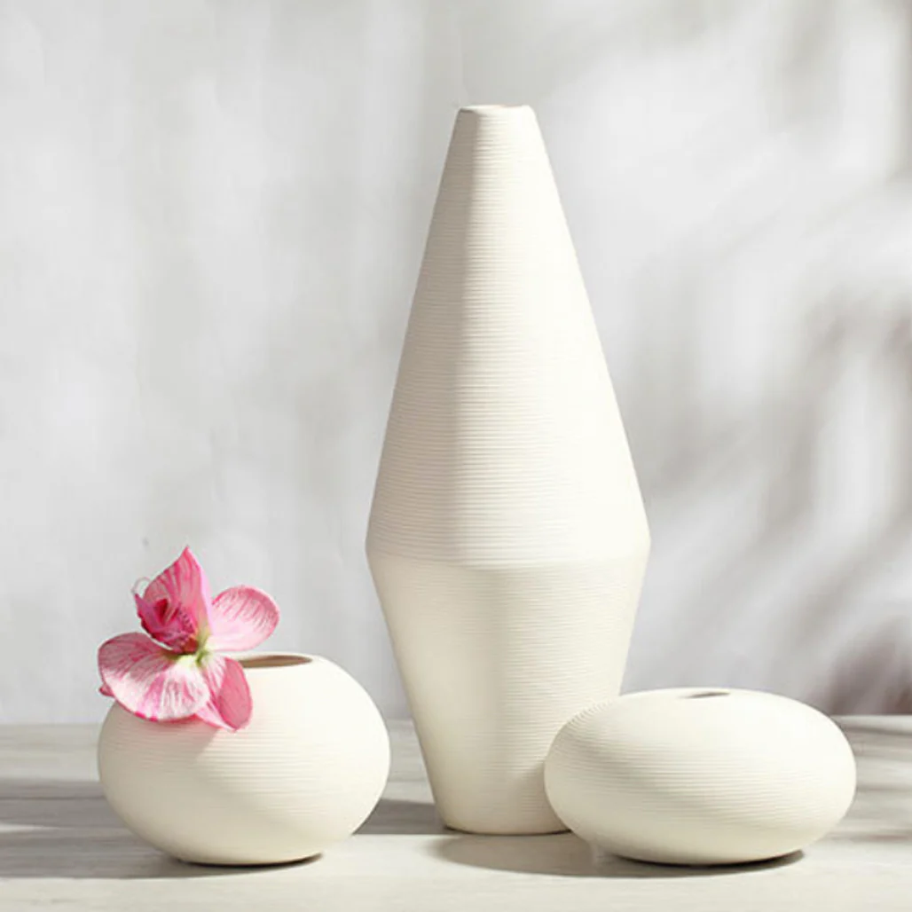 White Flower Vases - Image 4