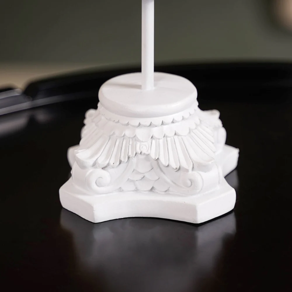 White Horse Bust Decor Showpiece With Stand Large - Image 12