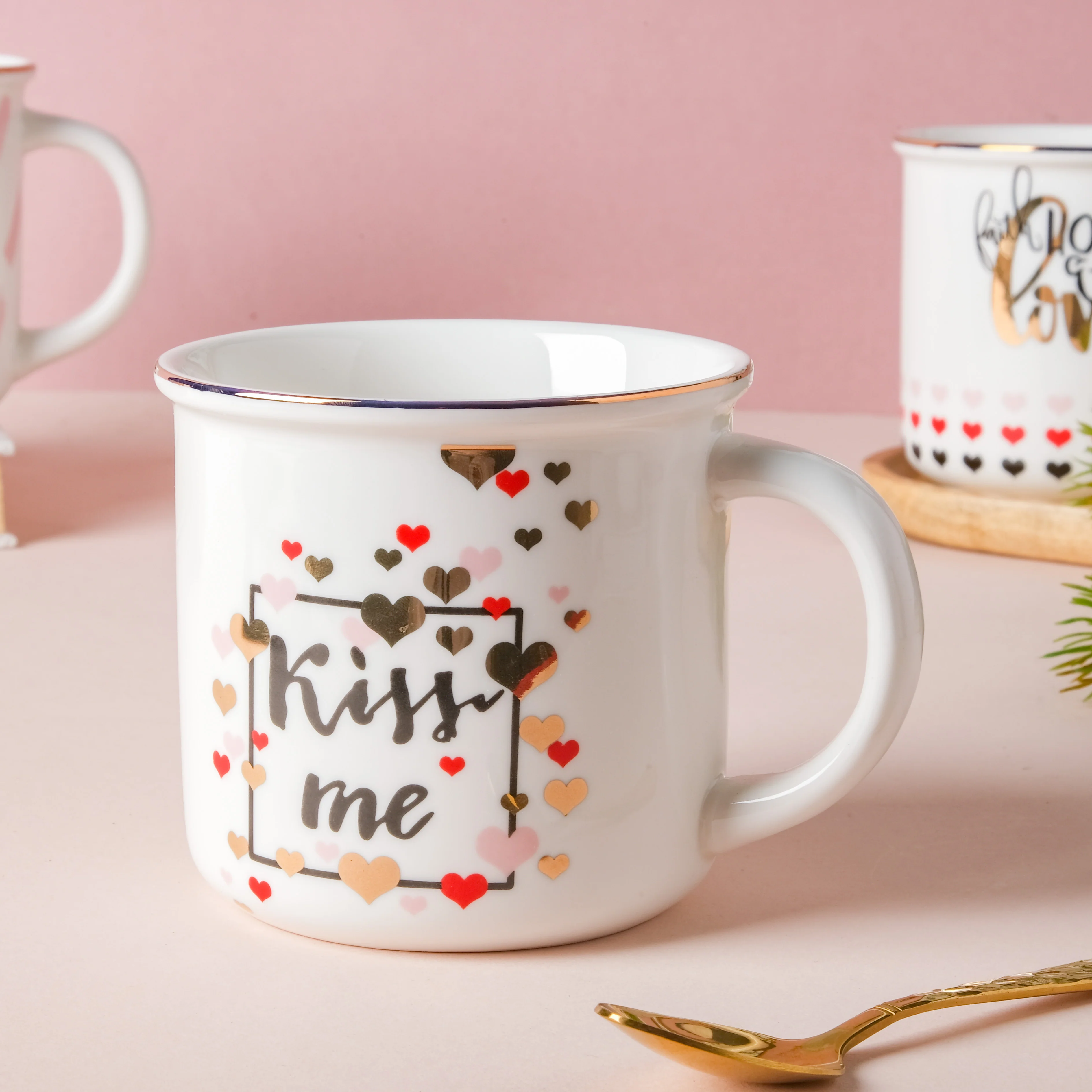 White Mug for Coffee - Image 2