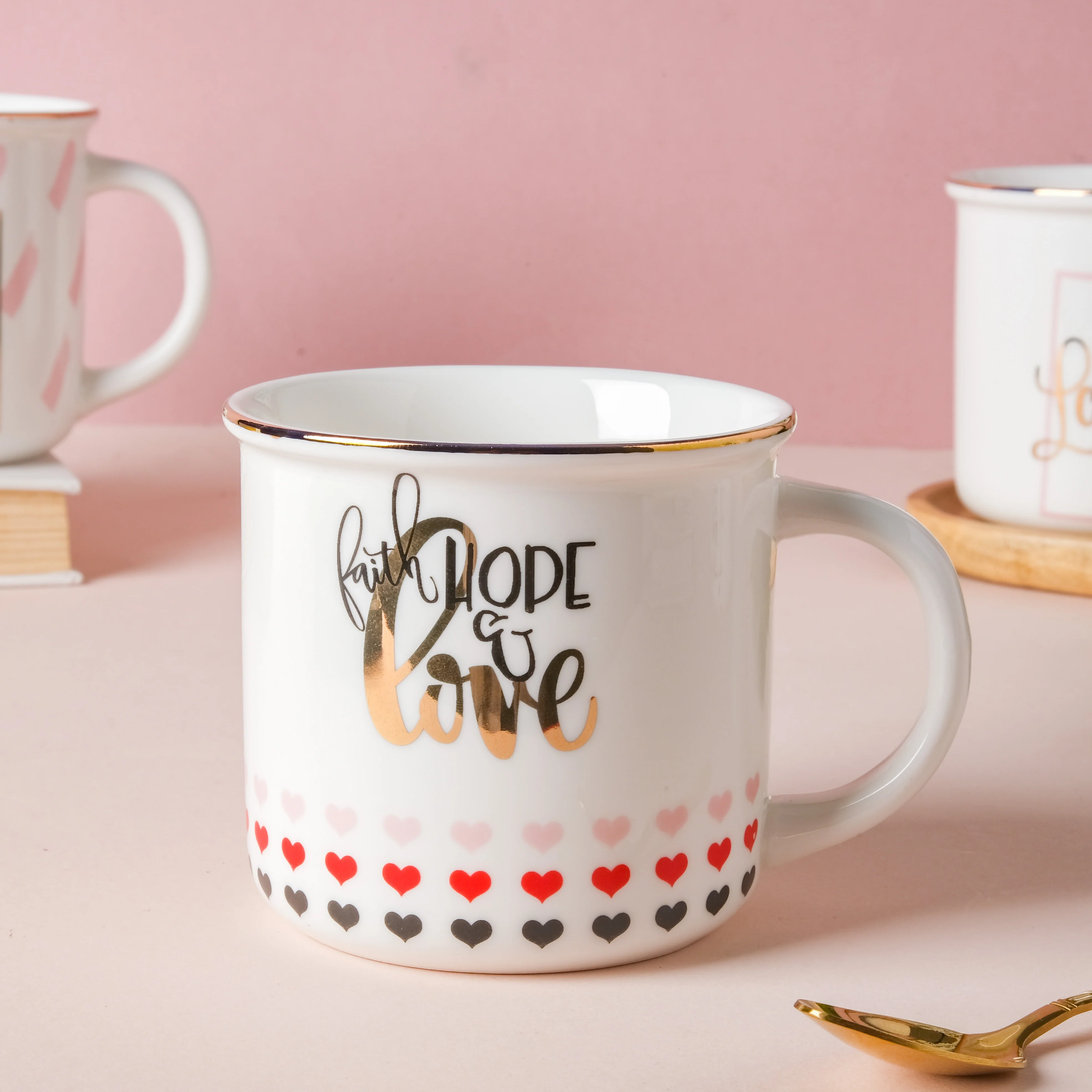 White Mug for Coffee - Image 3