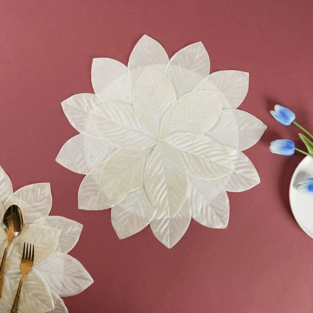 White Placemat Set of 2 - Image 7