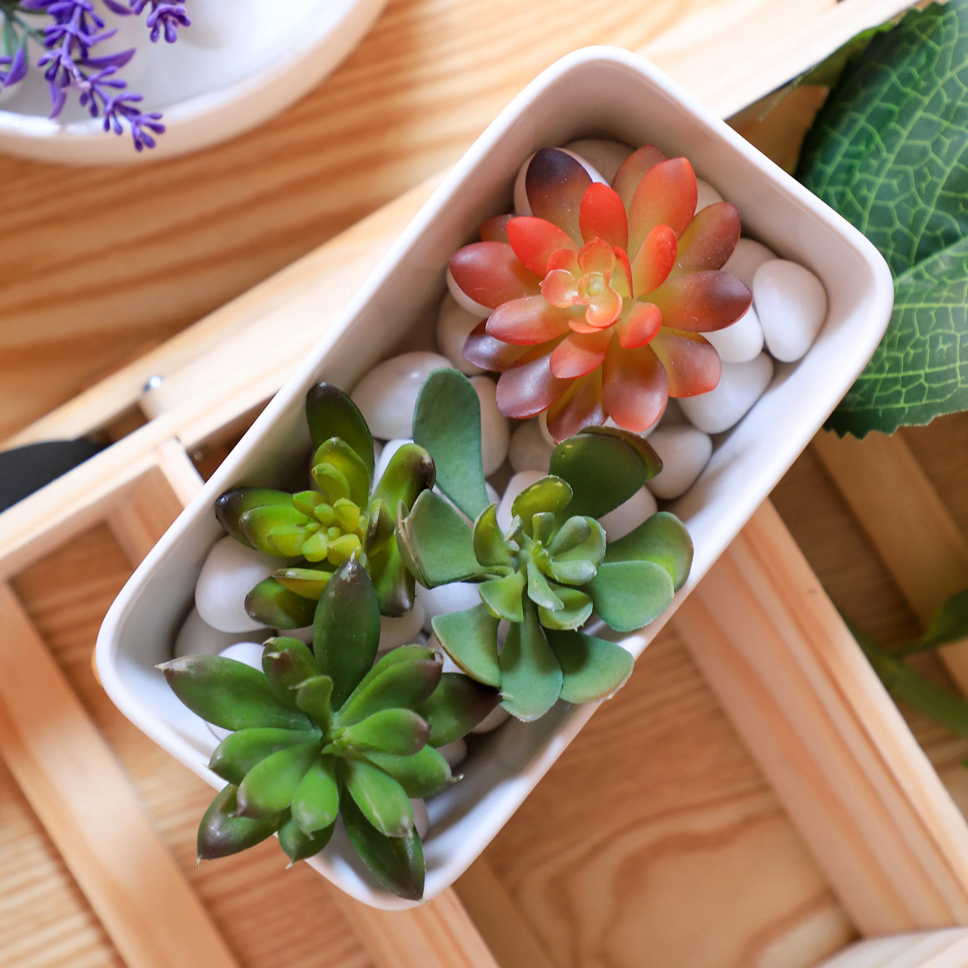 White Plant Pot - Image 13