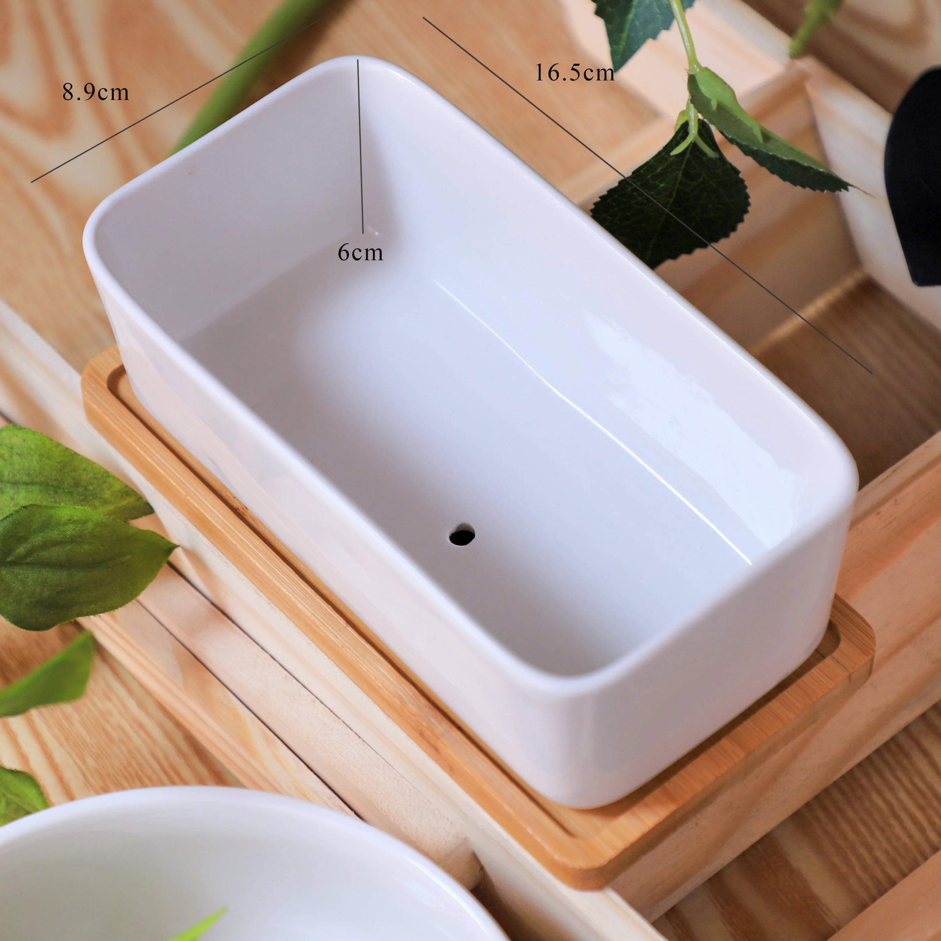 White Plant Pot - Image 21