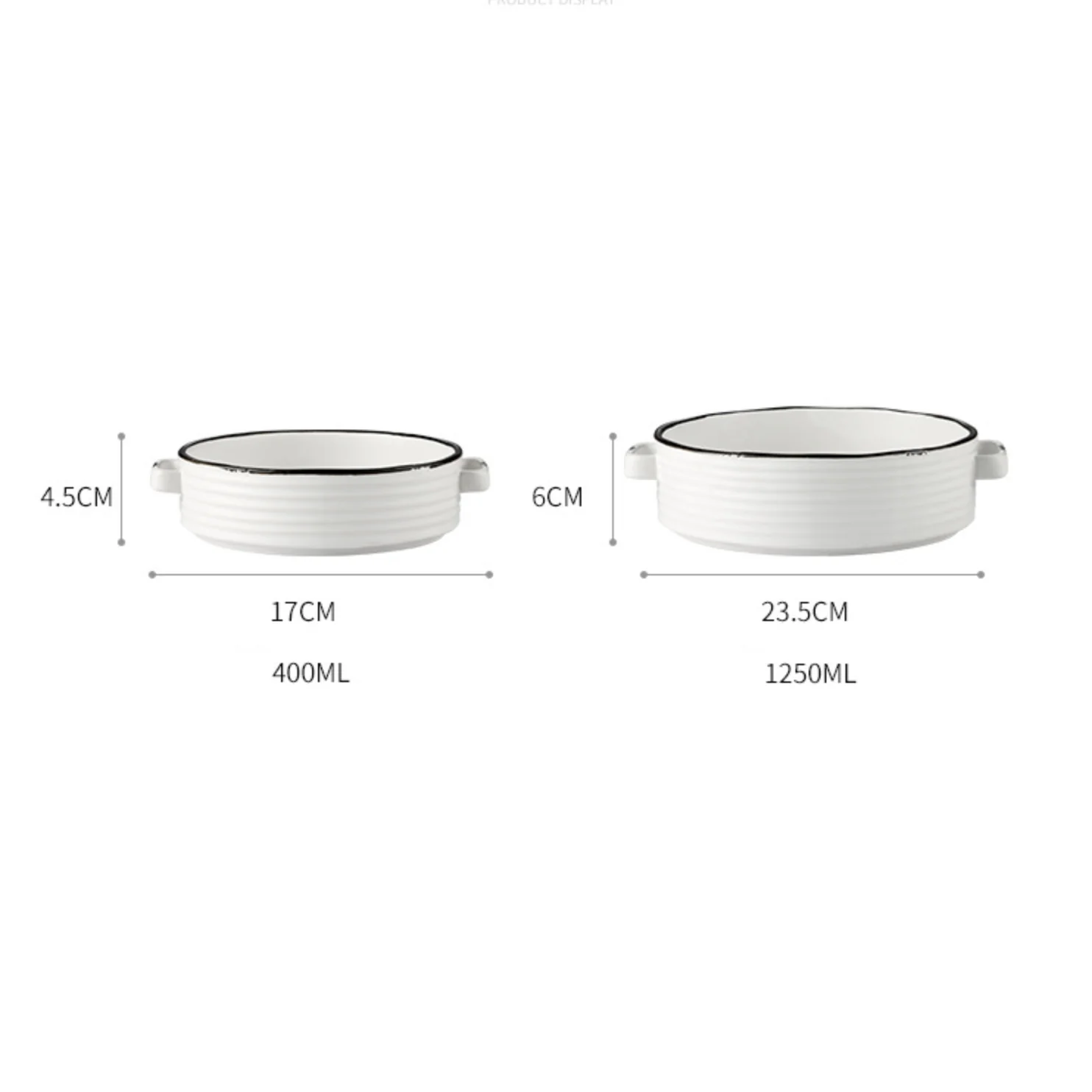 White Serving Dish - Image 11