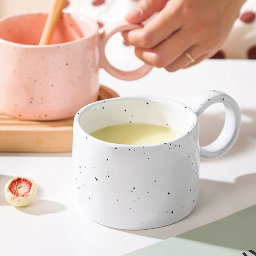 White Speckled Cup - Image 2