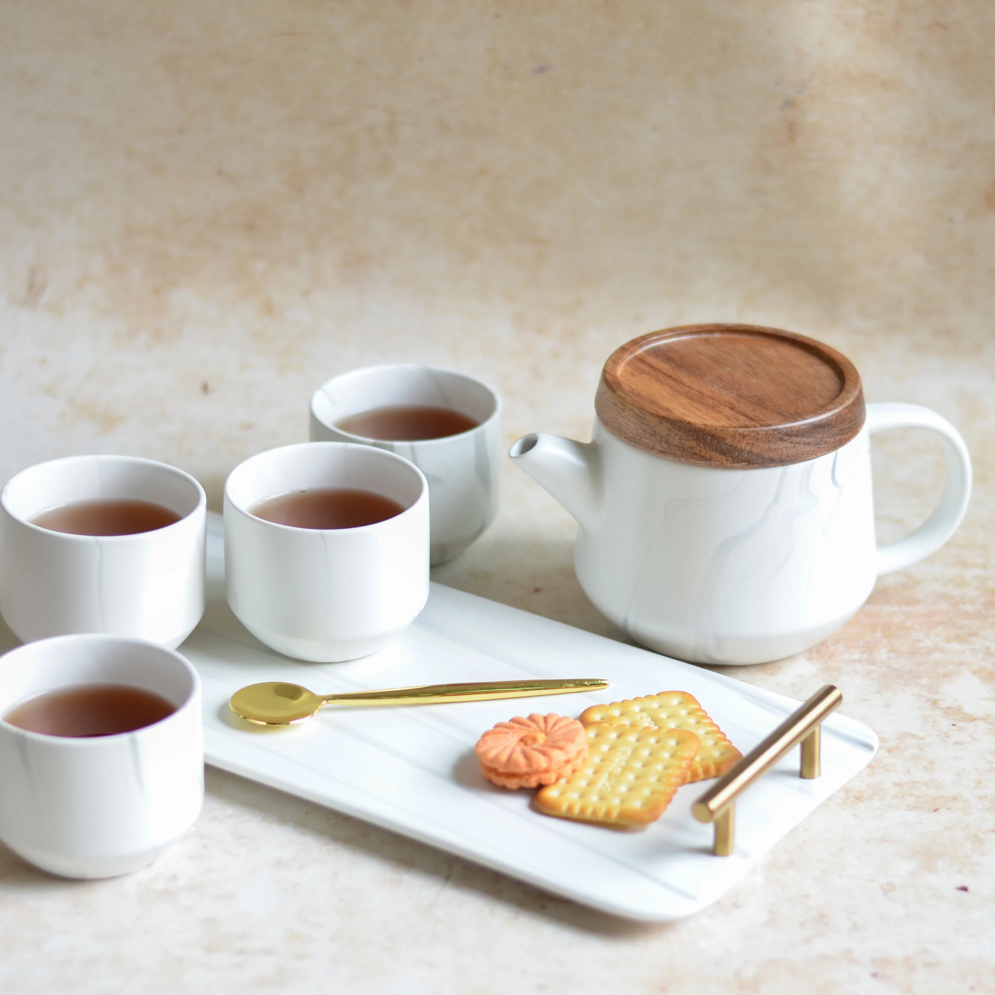 White Tea Set - Image 2
