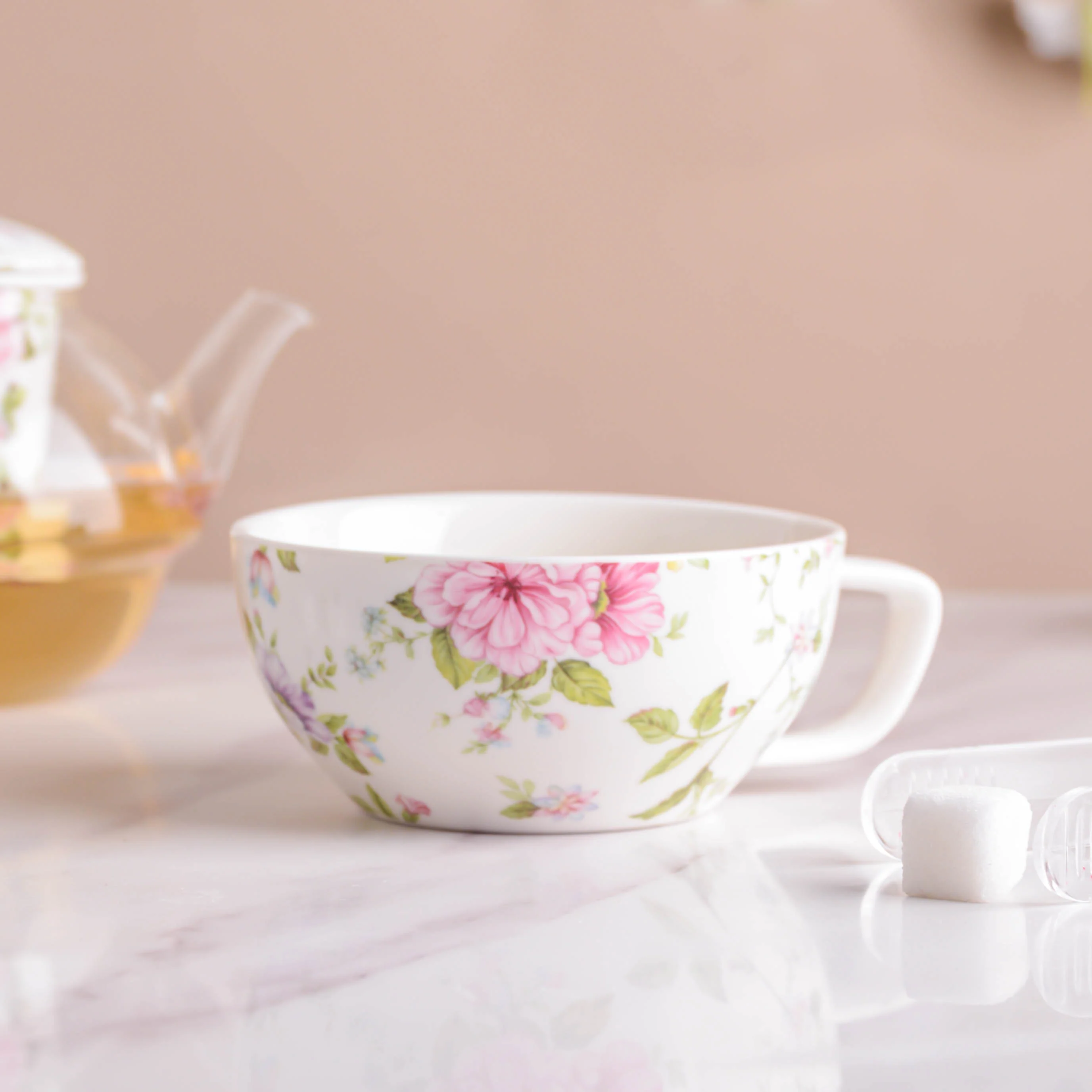 JARDIN White Teapot Set - Image 10