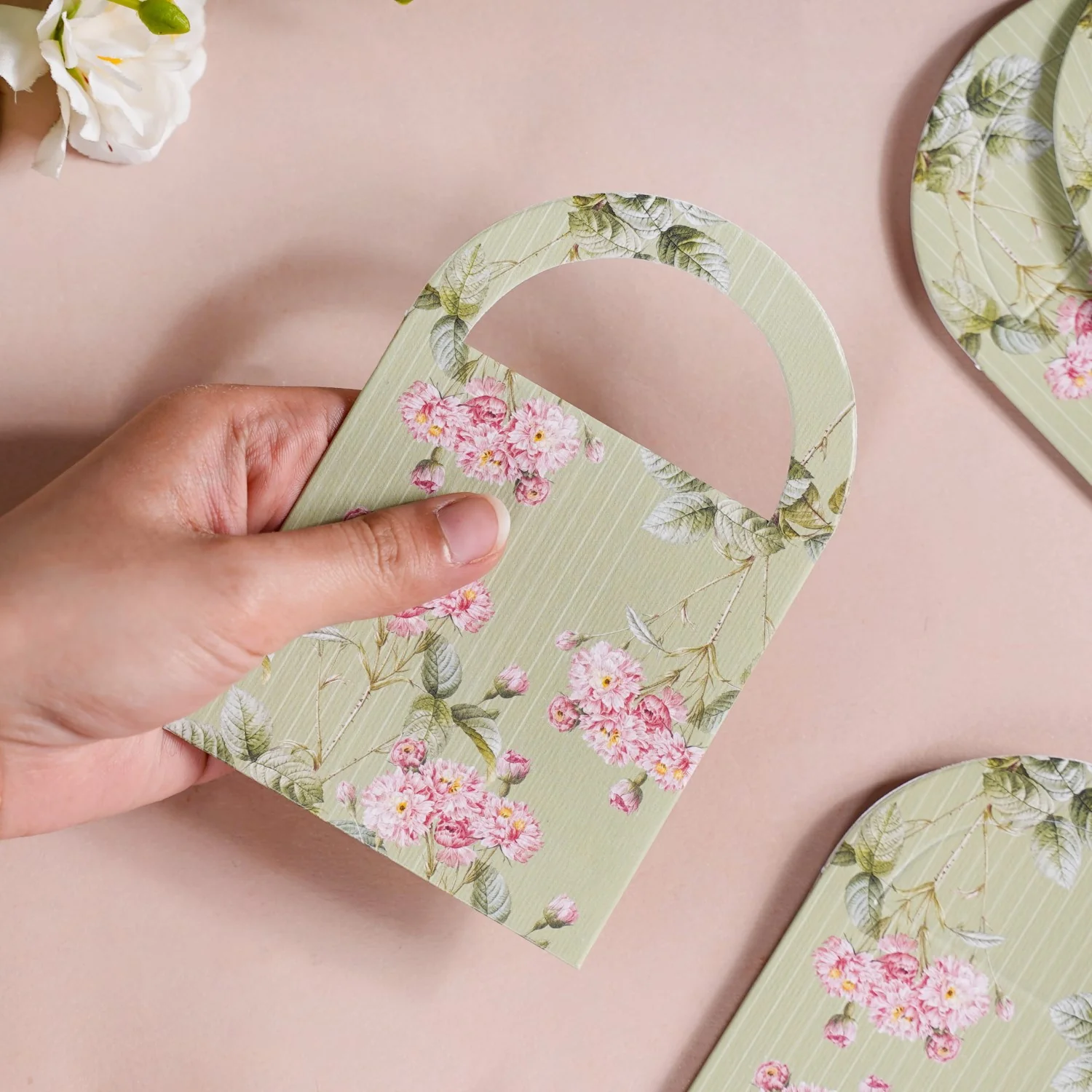 Wild Roses Gifting Money Envelope Set Of 12 - Image 2